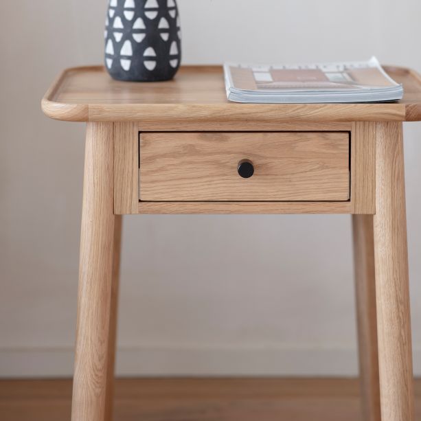 Kingham 1 Drawer Side Table - Style Our Home 