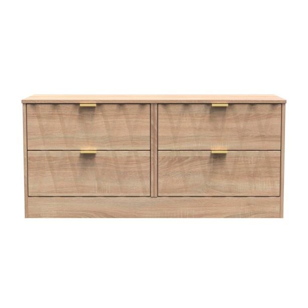 Las Vegas 4 Drawer Bed Box in Bardolino Oak Furniture | Style Our Home