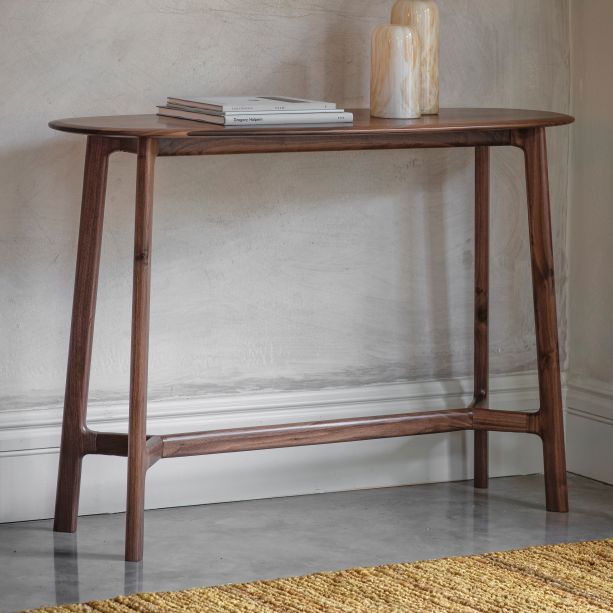 Madrid Console Table Walnut - Style Our Home 