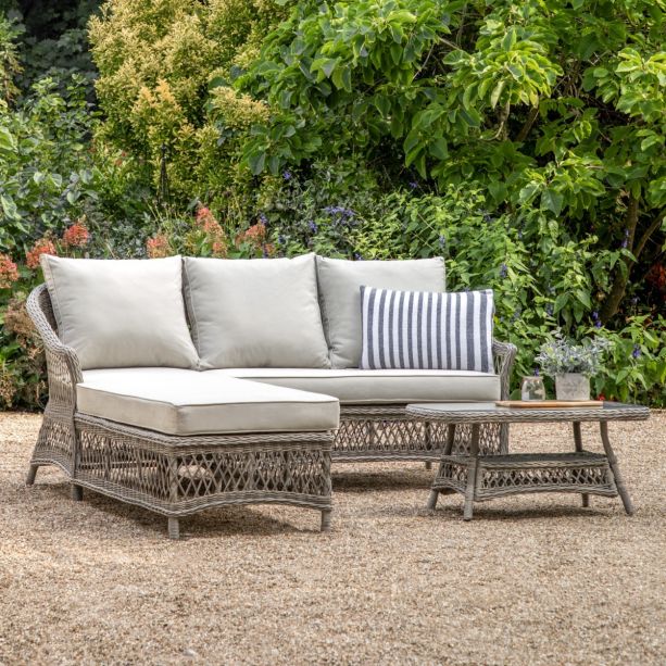 Madone Chaise Set Stone | Style Our Home