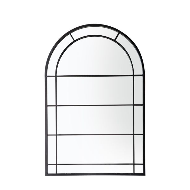 Aspen Outdoor Mirror Black | Style Your Home