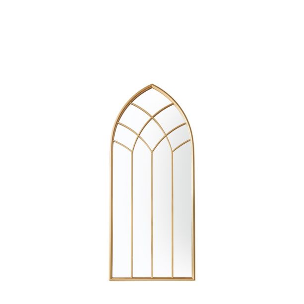 Adonis Outdoor Mirror Gold | Style Your Home