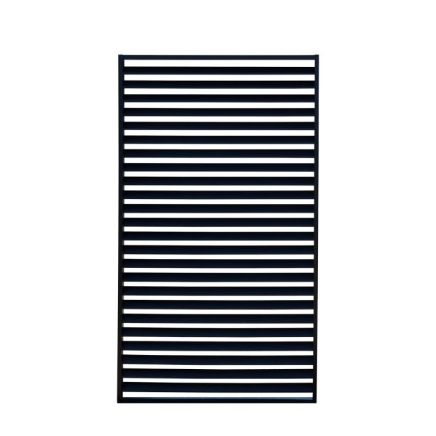 Via Pergola Louvre Screen Black | Style Your Home
