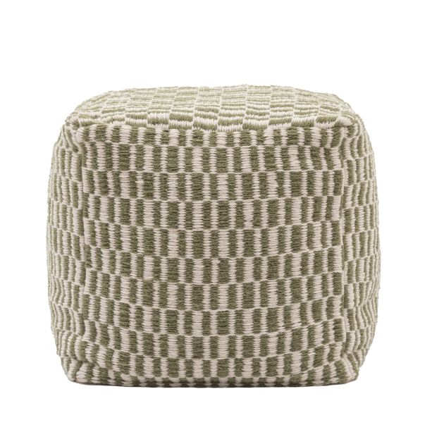Rauma Pouffe Olive by Gallery Living | Style Our Home
