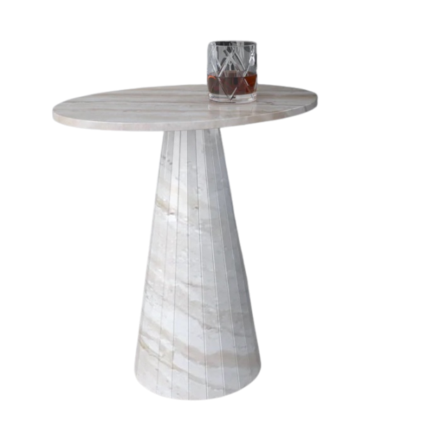Lusso Marble Side Table - Customisable Options by Steve Bristow | Style Our Home
