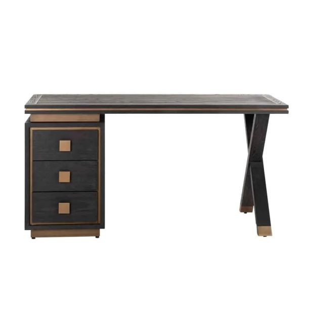Hunter Desk with 3 Drawers by Richmond Interiors | Style Our Home
