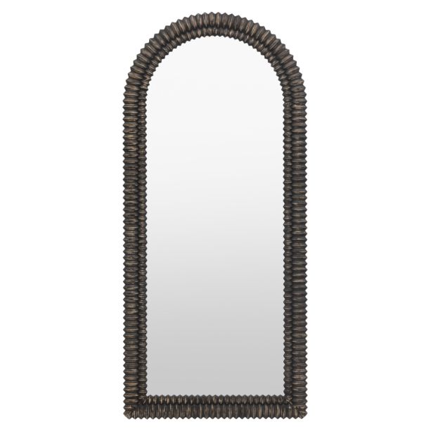 Emery Blackwash Arch Leaner Mirror by Gallery Living | Style Our Home