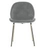 Flanagan Chair Light Grey Velvet by Gallery Direct | Style Our Home