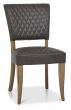 Logan Rustic Oak Upholstered Chair - Old West Vintage (Pair) by Bentley Designs | Style Our Home