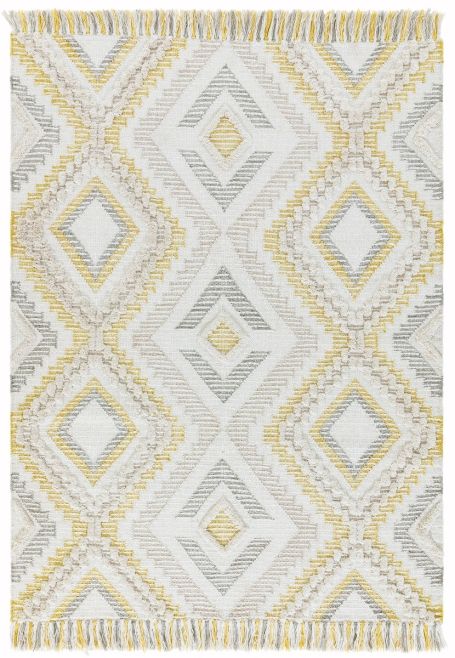 Carlton Mustard Rug By Asiatic London | Style Our Home 
