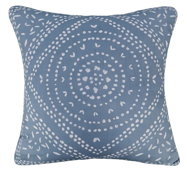 Dot Circular Print Blue by Malini | Style Our Home