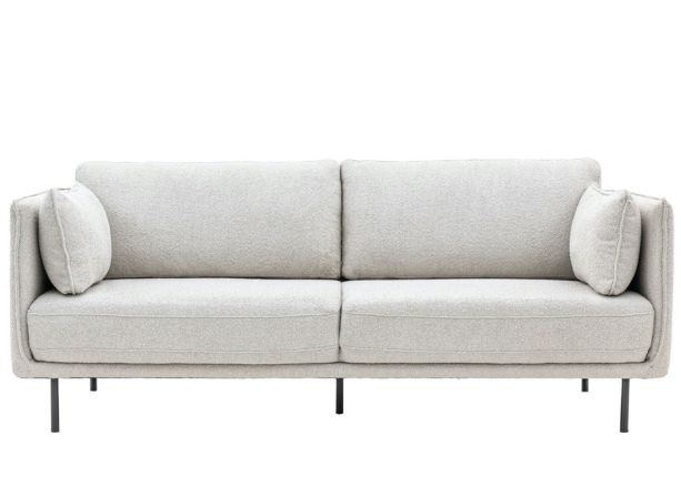 Ludlow Sofa Cool Natural Boucle By Gallery Living | Style Our Home