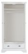 Hampstead White Double Wardrobe