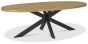 Ellipse Rustic Oak 8 Seater Dining Table by Bentley Designs | Style Our Home
