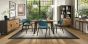 Emerson Rustic Oak & Peppercorn 4-6 Seater Extension Dining Table by Bentley Designs | Style Our Home
