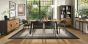 Emerson Rustic Oak & Peppercorn 6-8 Seater Extension Dining Table by Bentley Designs | Style Our Home
