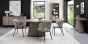 Vega Grey Oiled Oak & Peppercorn Oval Console Table by Bentley Designs | Style Our Home