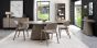 Vega Grey Oiled Oak Ply Back Chair - Grey Bonded Leather (Pair) by Bentley Designs | Style Our Home