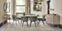 Garcia - Olive Vintage Faux Leather Chair with Black Legs (Pair)