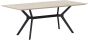 Novi 200cm Sand Rectangular Dining Table by DTP Interiors | Style Our Home