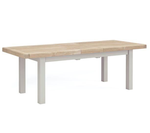 Salcombe Grey Large Extending Dining Table by Corndell | Style Our Home