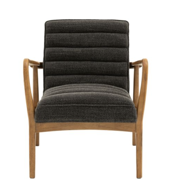 Datsun Charcoal Armchair by Gallery Living | Style Our Home