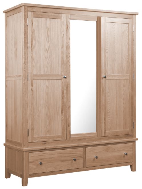 Henley Triple Wardrobe-Oak by Classic Furniture | Style Our Home