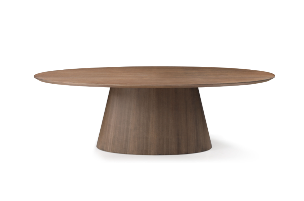Tavamo Dining Table - Oval - Walnut by Tommy Franks | Style Our Home