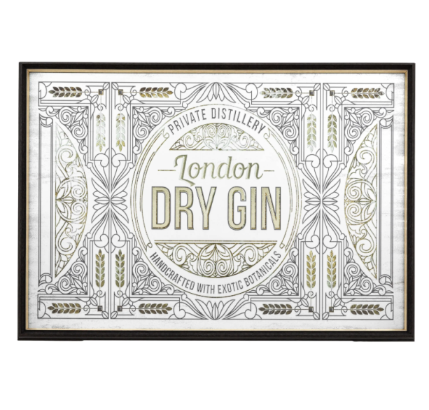 Londano Dry Gin Mirror by Gallery Living | Style Our Home