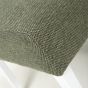 Alderfield Green Weave Waffle Back Dining Chair – White Legs (2pk)