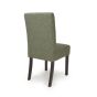 Alderfield Green Weave Waffle Back Dining Chair – Walnut Legs (2pk)