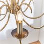 Korano 8 Pendant Light Antique Brass