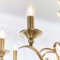 Korano 8 Pendant Light Antique Brass