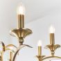 Korano 8 Pendant Light Antique Brass