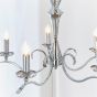Korano 5 Pendant Light Chrome