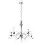 Korano 5 Pendant Light Chrome