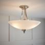 Wellesano Ceiling Lamp Satin Chrome by Gallary Living | Style Our Home