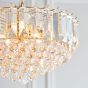 Fargano 3 Pendant Light Chrome Size