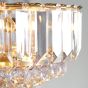 Fargano 3 Pendant Light Chrome Size