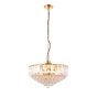 Fargano 3 Pendant Light Chrome Size