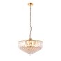 Fargano 6 Pendant Light Brass by Gallary Living | Style Our Home
