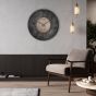 Florano Wall Clock Smoke by Gallery Living | Style Our Home