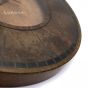 Florano Wall Clock Leather