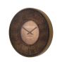 Florano Wall Clock Leather