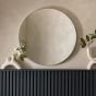 Bowano Round Mirror Silver by Gallery Living | Style Our Home