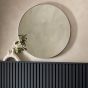 Bowano Round Mirror Silver