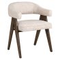 Mori Cream Tweed Dining Chair