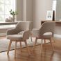 Belvedon Swivel Dining Chair (2pk) by Shankar | Style Our Home