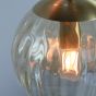 Dimplano 3 Pendant Light Satin Brass
