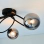 Ellipsano 3 Ceiling Light Black
